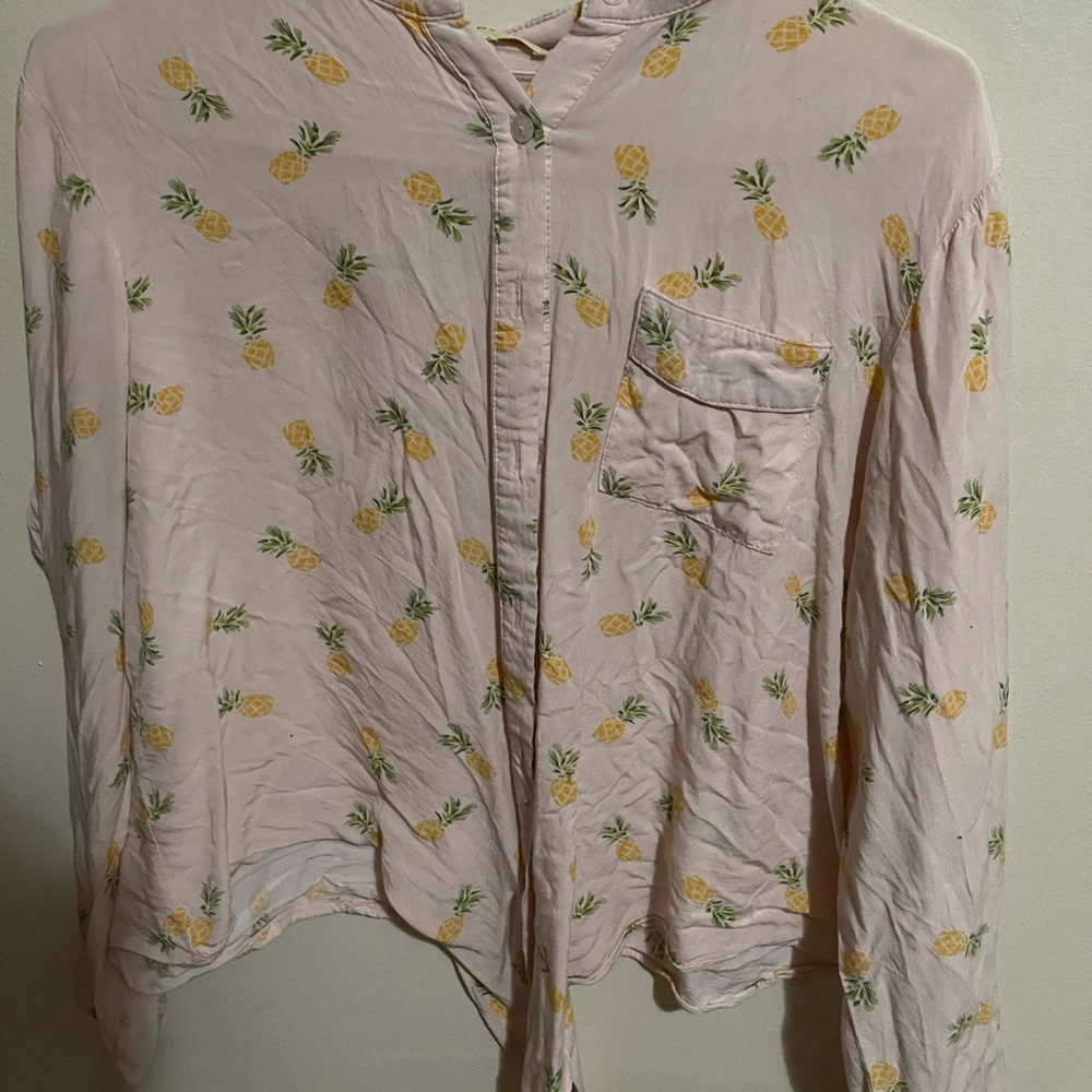 Pink pineapple Blouse